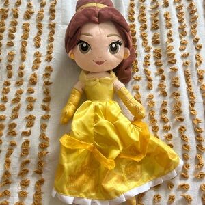 Disney Belle Plush Doll - Like new!